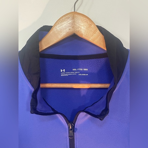 Under Armour Blue and Black Sweatshirt - Picture 5 of 14